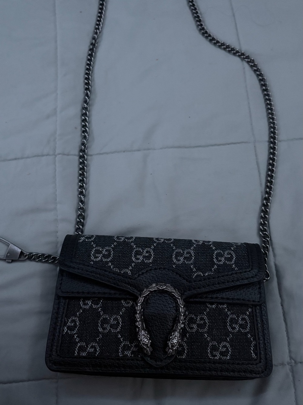 Gucci Dionysus Black Chain crossbody Bag